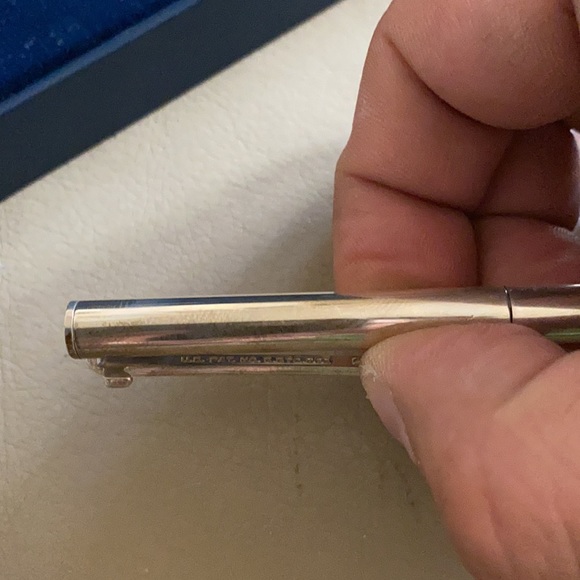 GR8 GRAD,RETIRE,PROMOTED,sign marriage GIFTTiffany vintage silver pen&pencil set - Picture 5 of 12